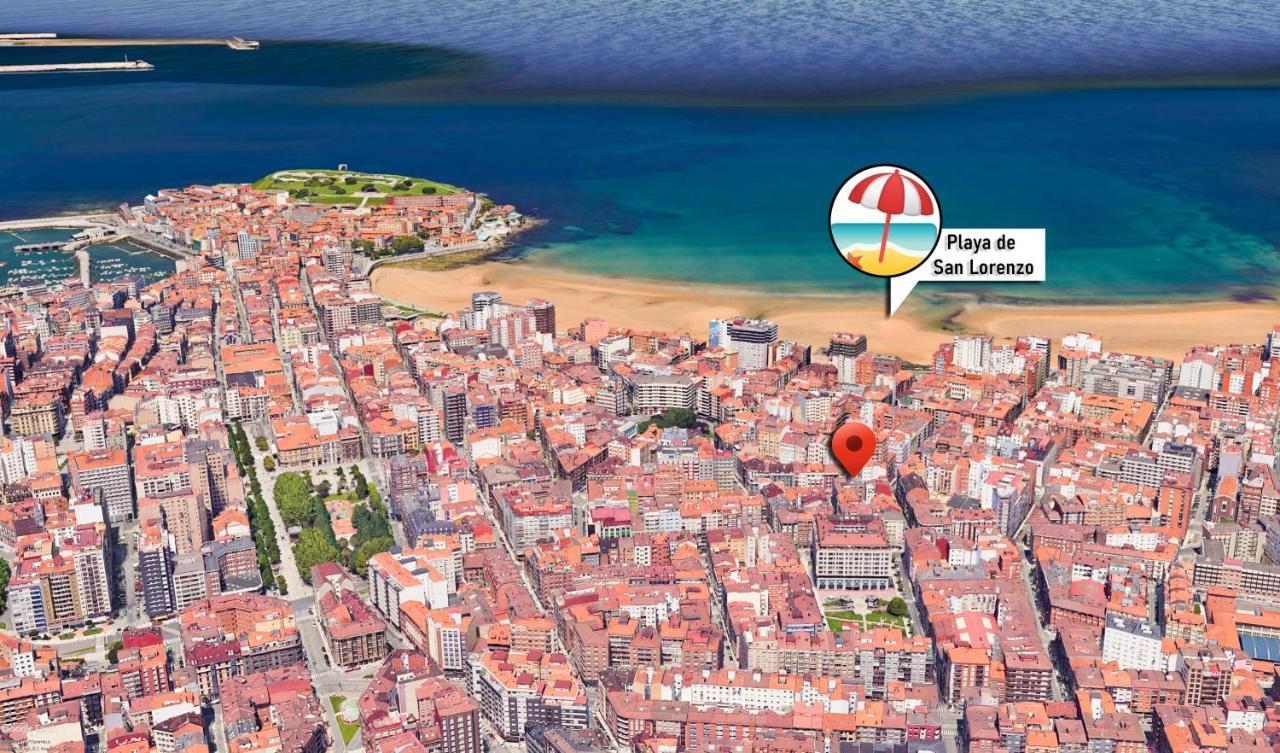Apartamentos La Gringa Centro Gijon I Nueva Construccion Con Posibilidad De Parking ภายนอก รูปภาพ